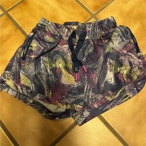 Athleta Girl Multicolor Patterned Shorts